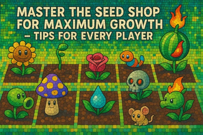 How to Master the Plants vs Brainrots Seed Shop for Maximum Growth