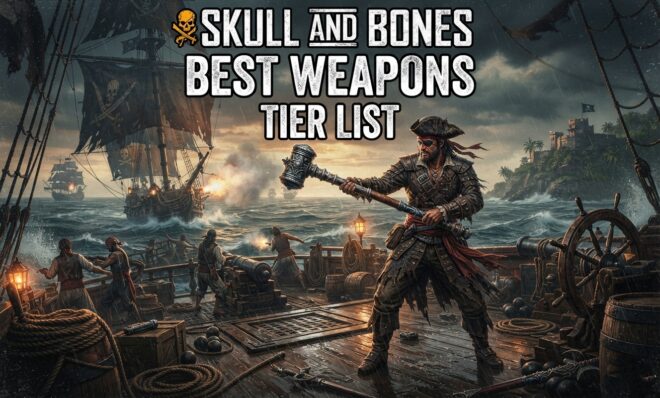 Skull and Bones Best Weapons Tier List